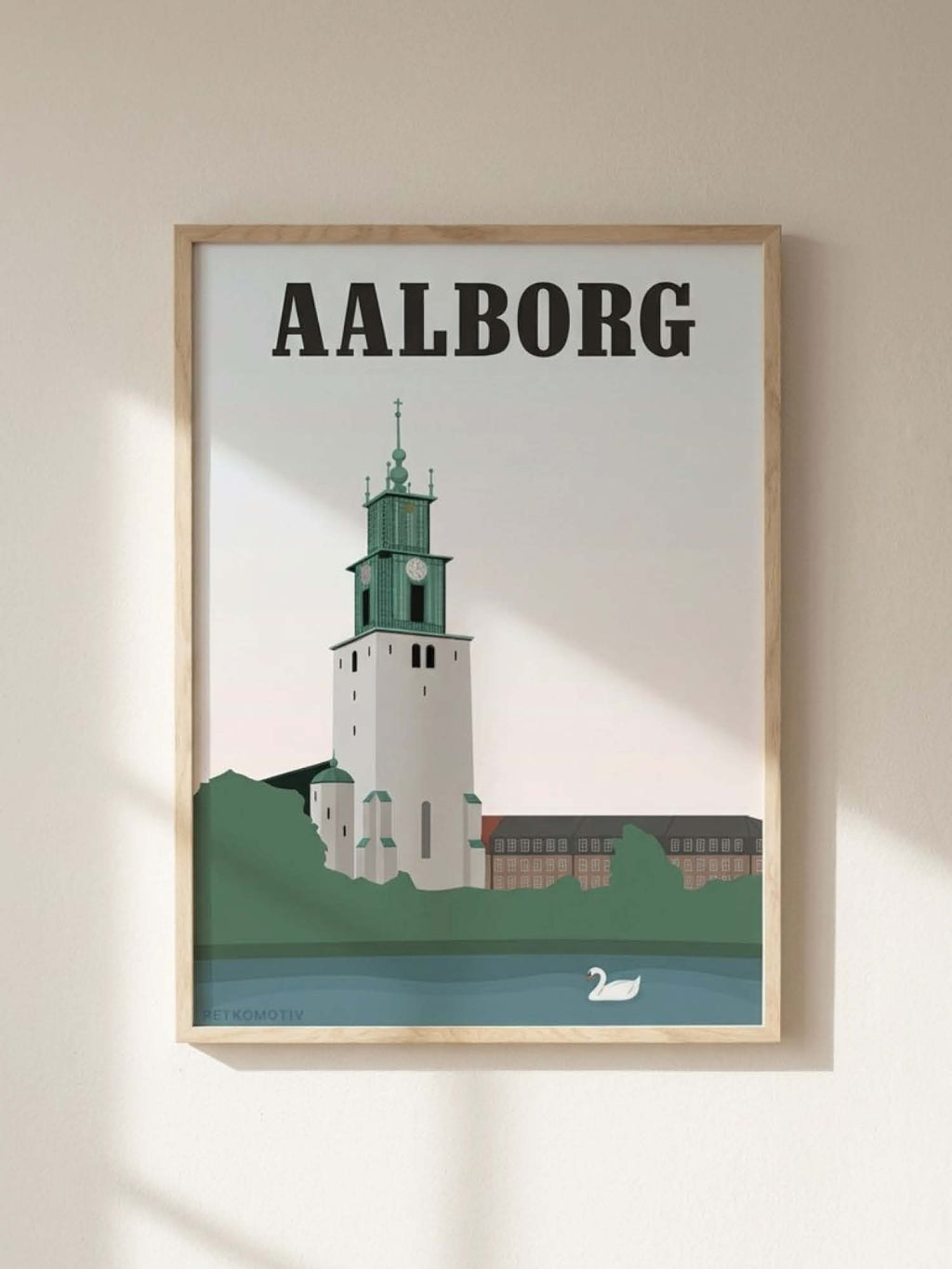Aalborg plakat - gave byplakat