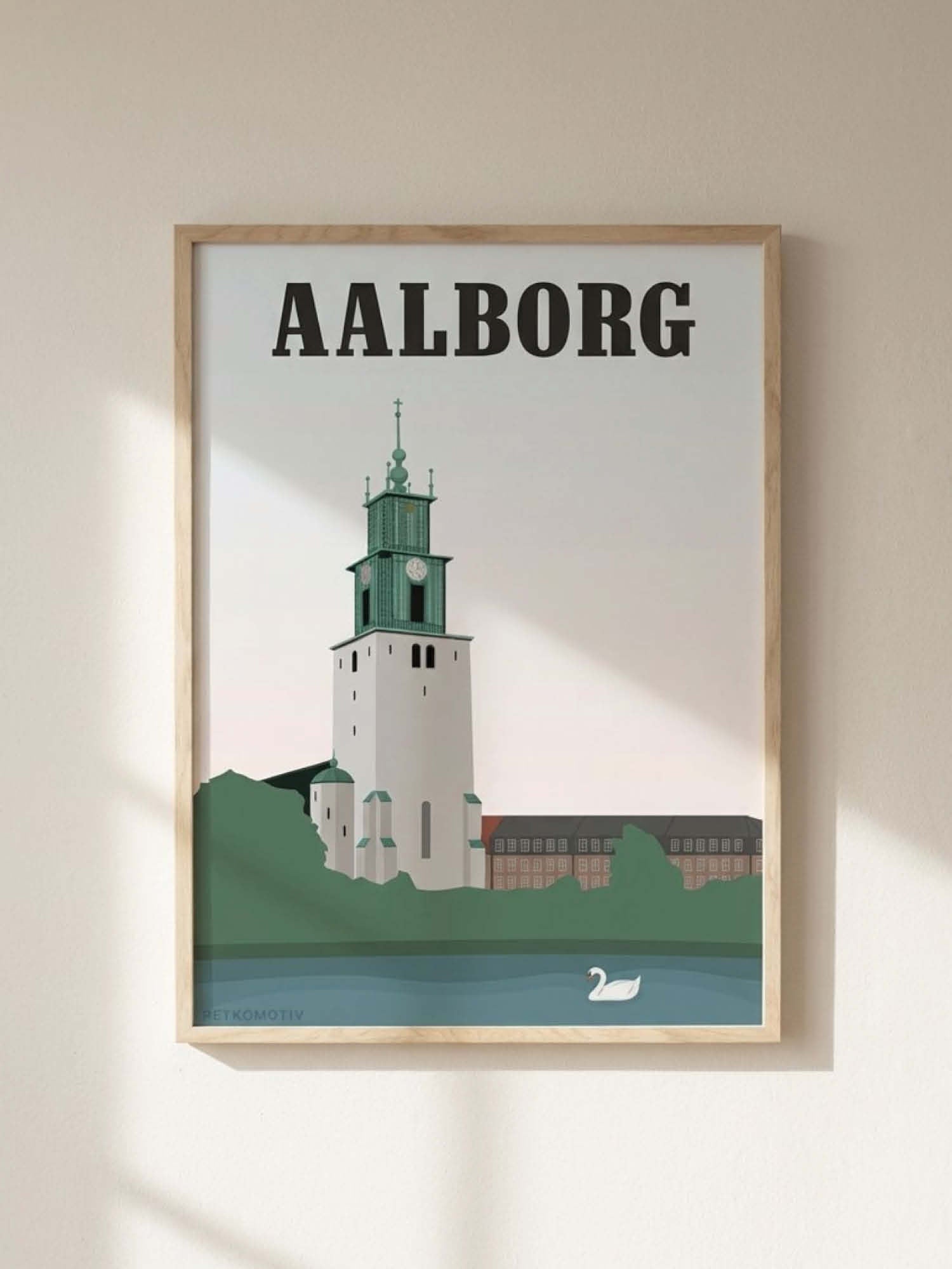Aalborg plakat - gave byplakat
