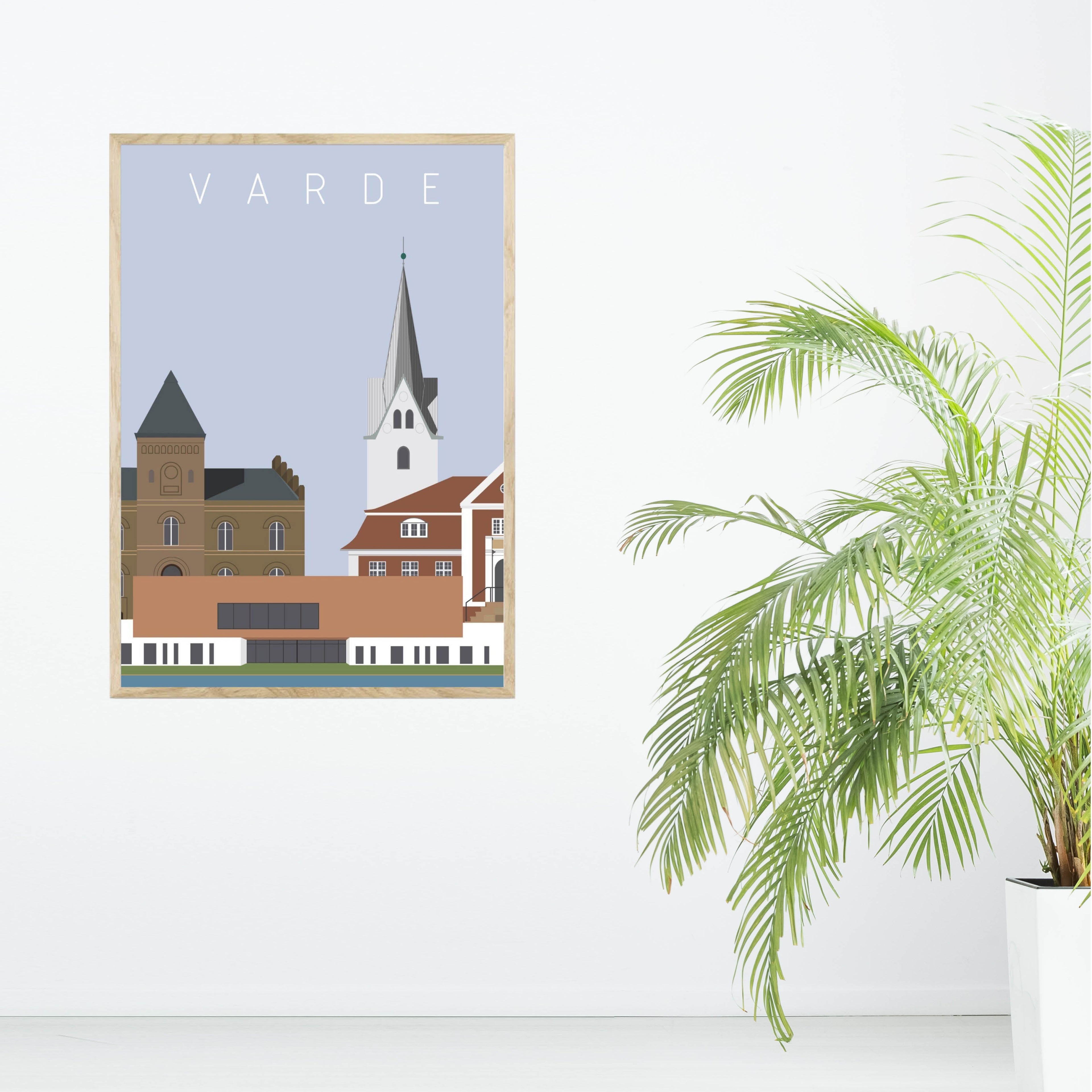 Varde plakat - gave byplakat