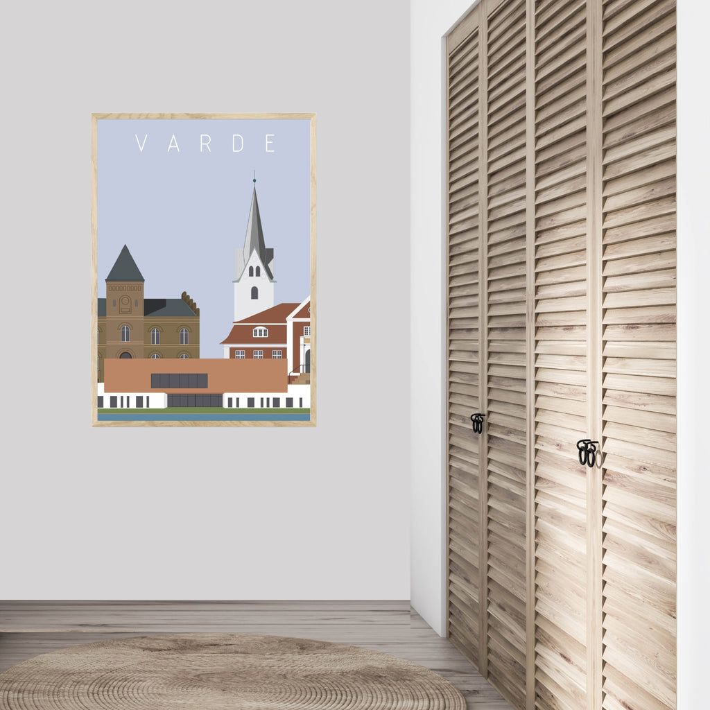 Varde plakat - gave byplakat