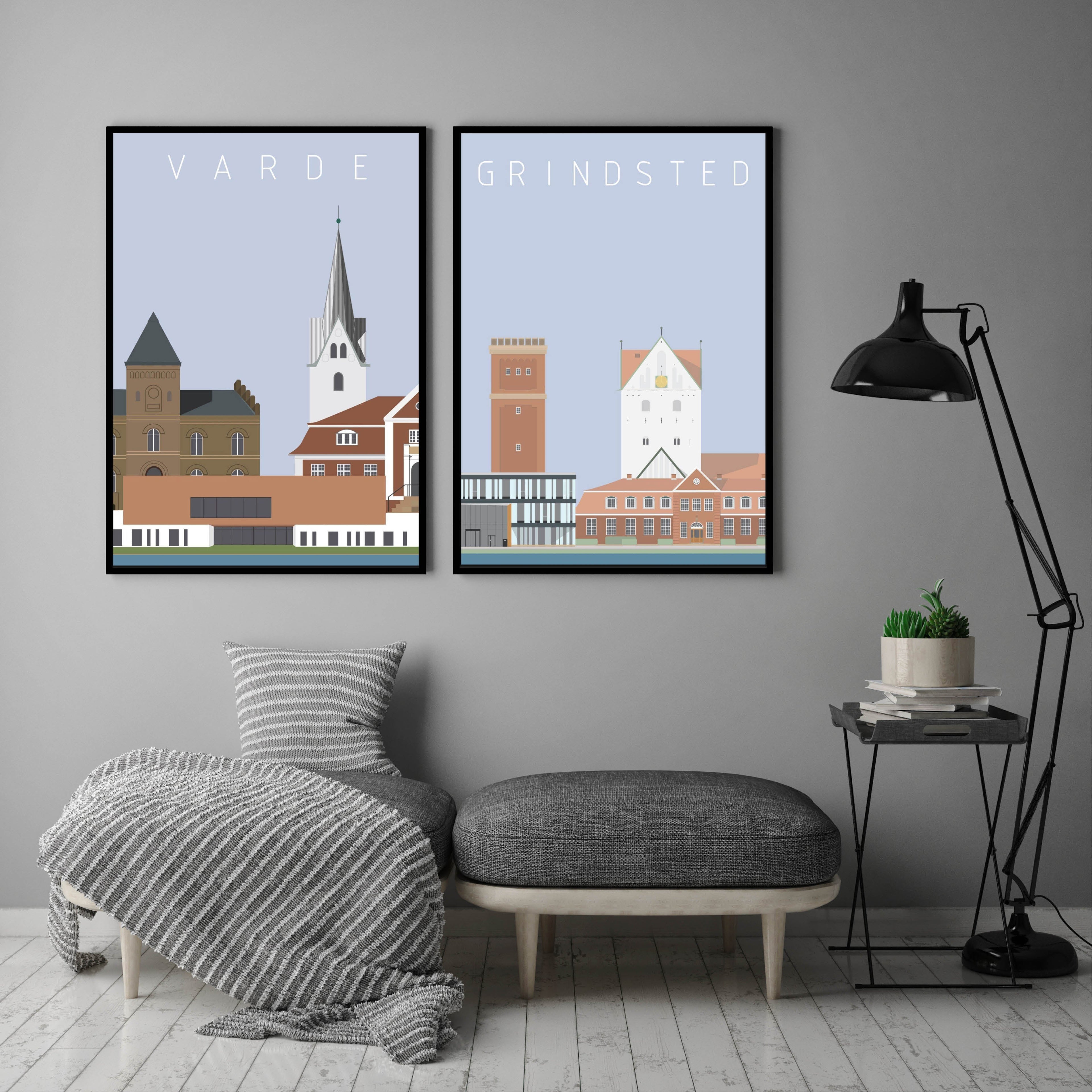 Varde plakat - gave byplakat
