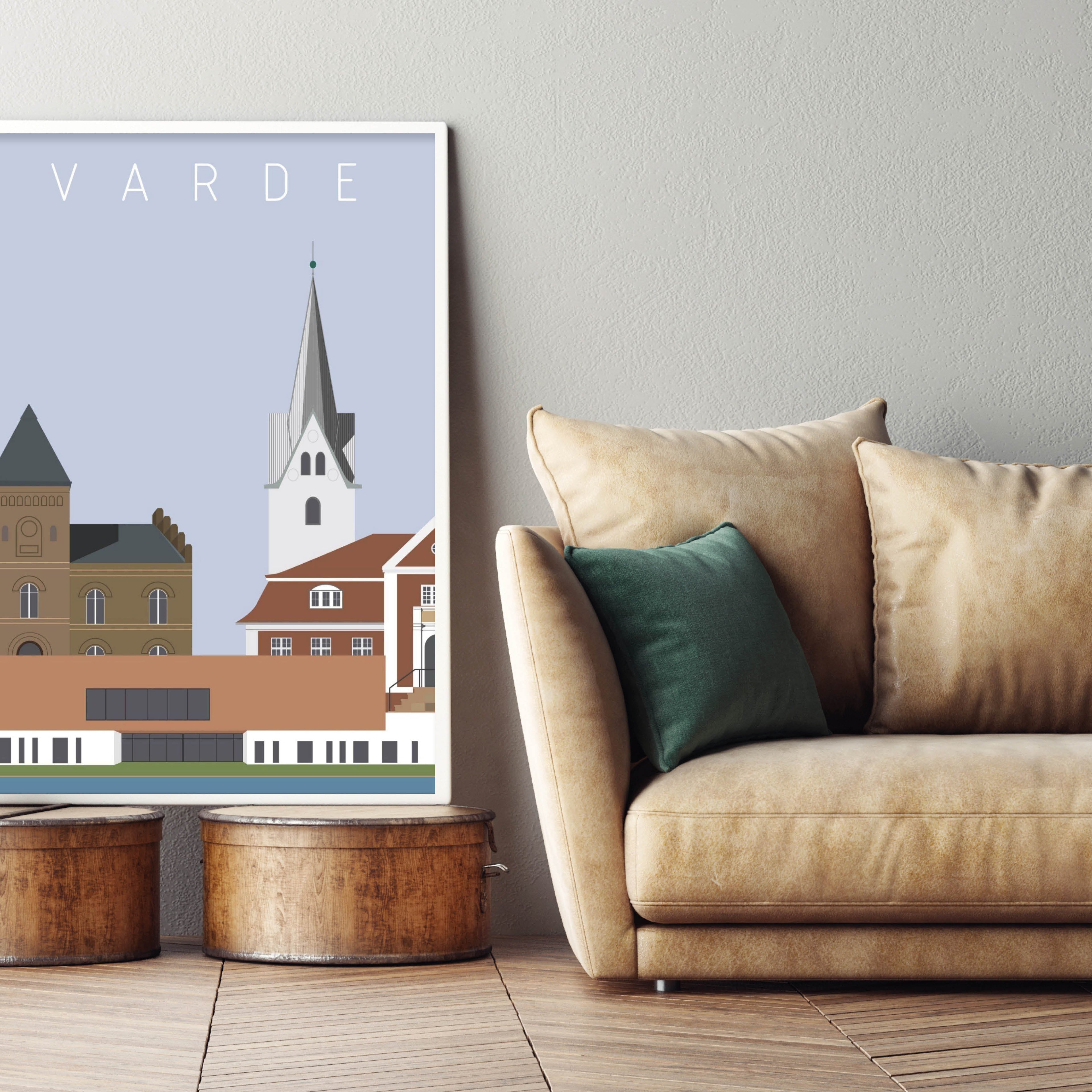 Varde plakat - gave byplakat