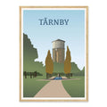 Tårnby plakat - gave byplakat
