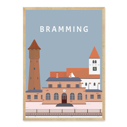 Bramming plakat - gave byplakat
