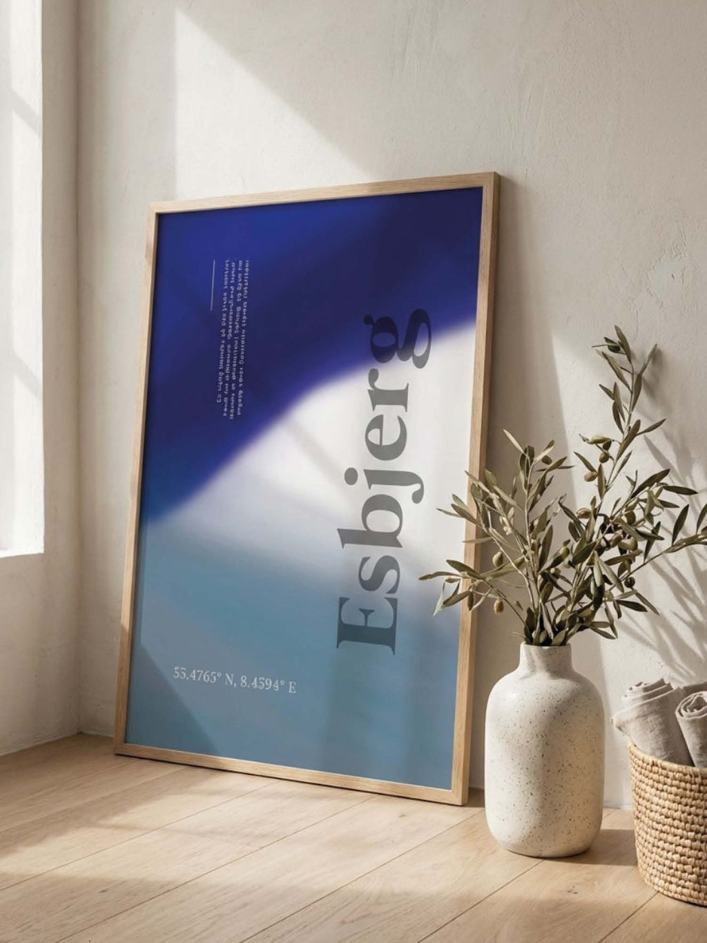 Esbjerg plakat - gave byplakat