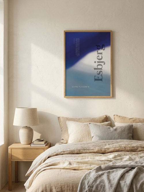 Esbjerg plakat - gave byplakat