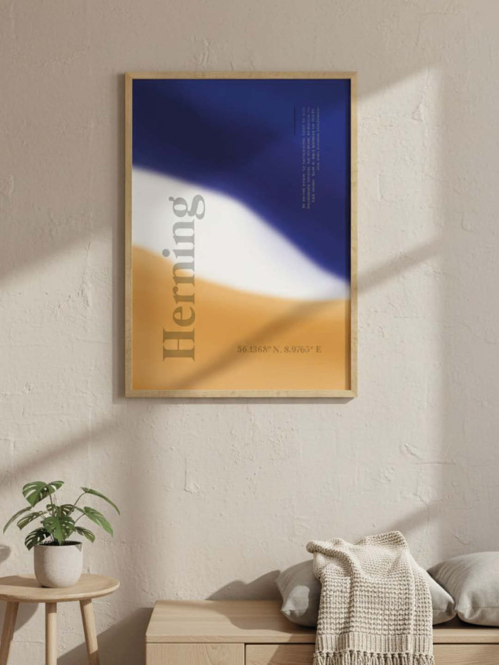 Herning plakat - gave byplakat