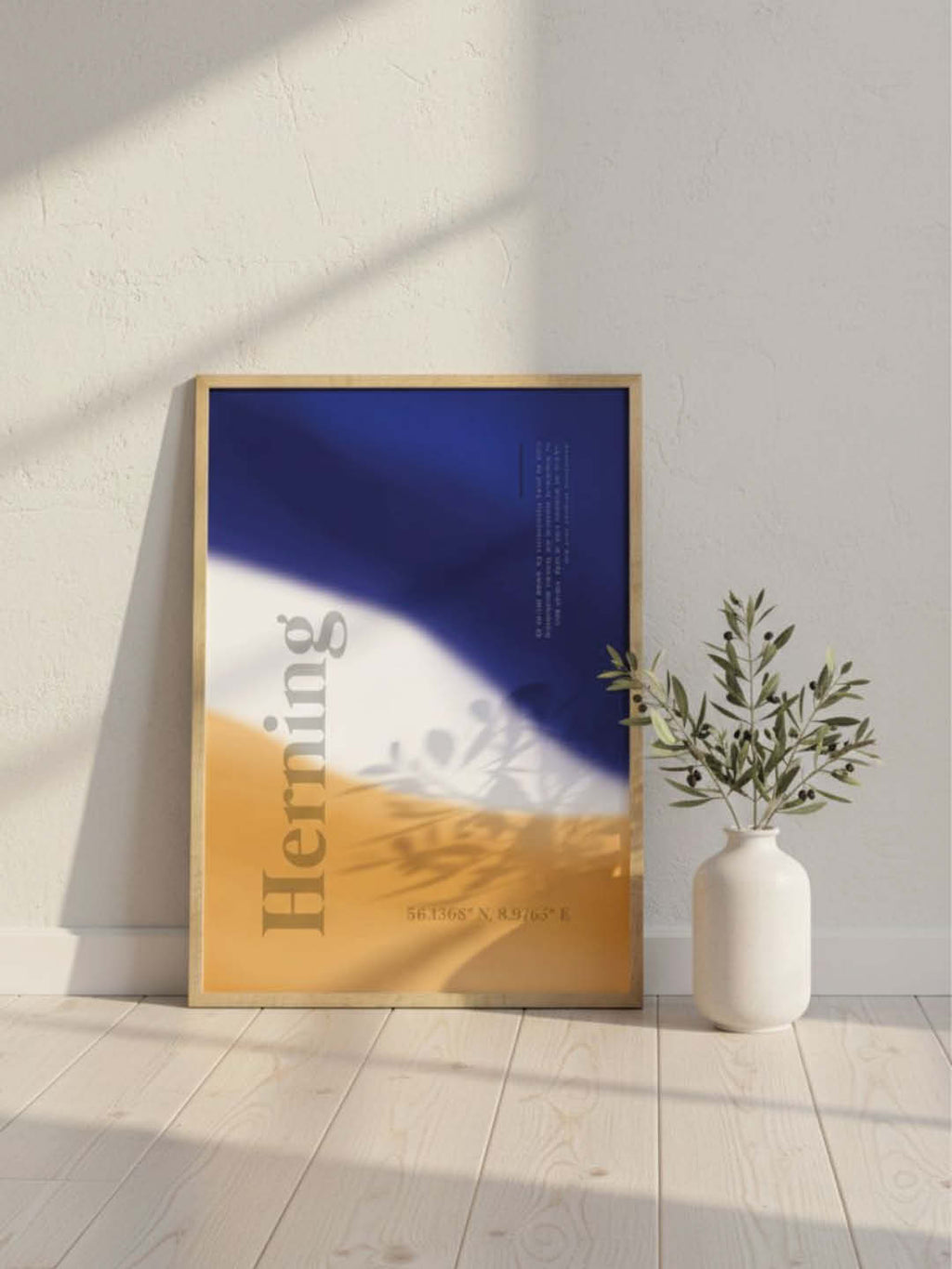 Herning plakat - gave byplakat