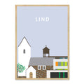 Lind plakat - gave byplakat