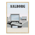 Aalborg plakat - gave byplakat