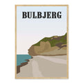 Bulbjerg plakat - gave byplakat