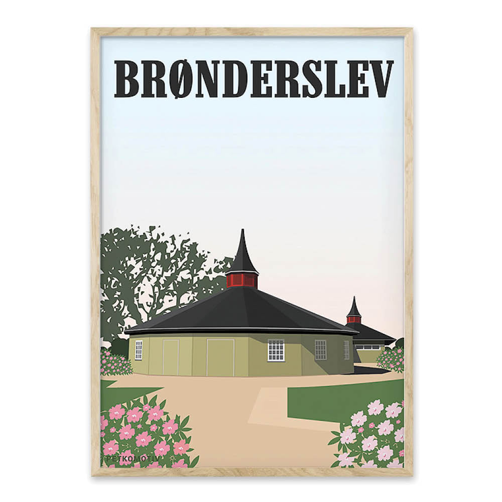 Brønderslev plakat - gave byplakat