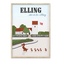 Elling plakat - gave byplakat