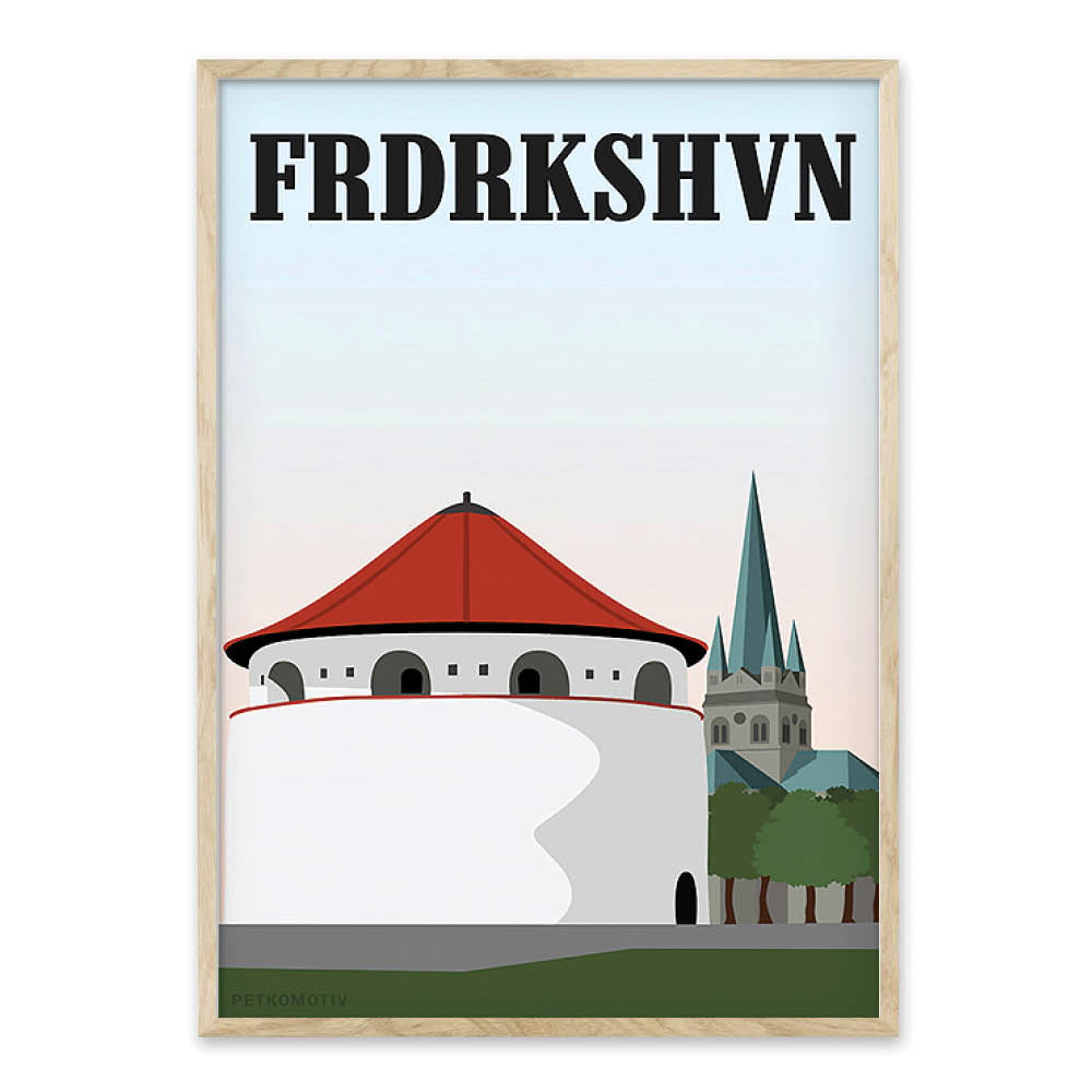Frederikshavn plakat - gave byplakat