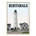 Hirtshals plakat - gave byplakat