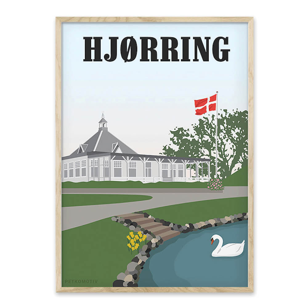 Hjørring plakat - gave byplakat