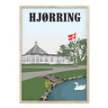 Hjørring plakat - gave byplakat