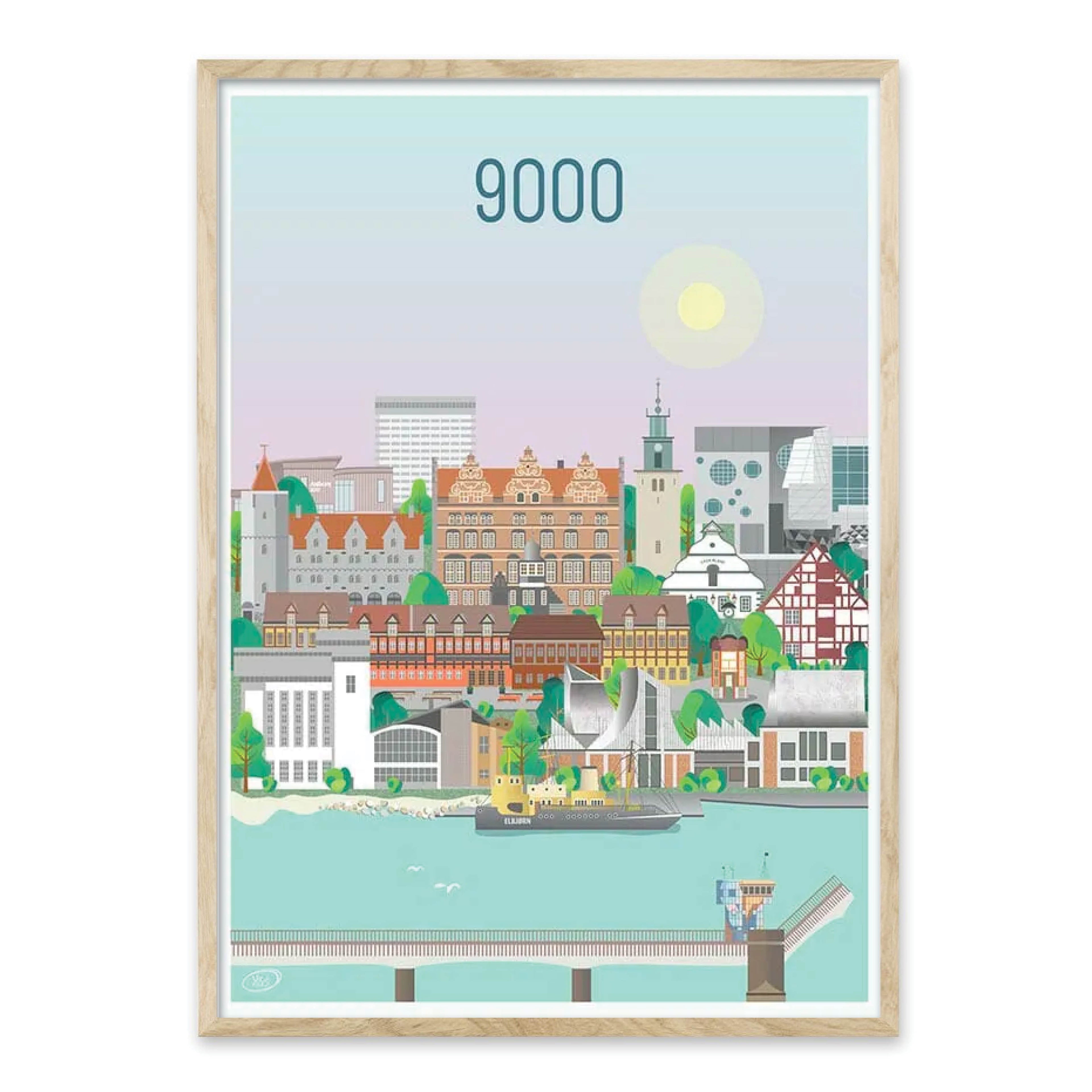Aalborg 9000 plakat