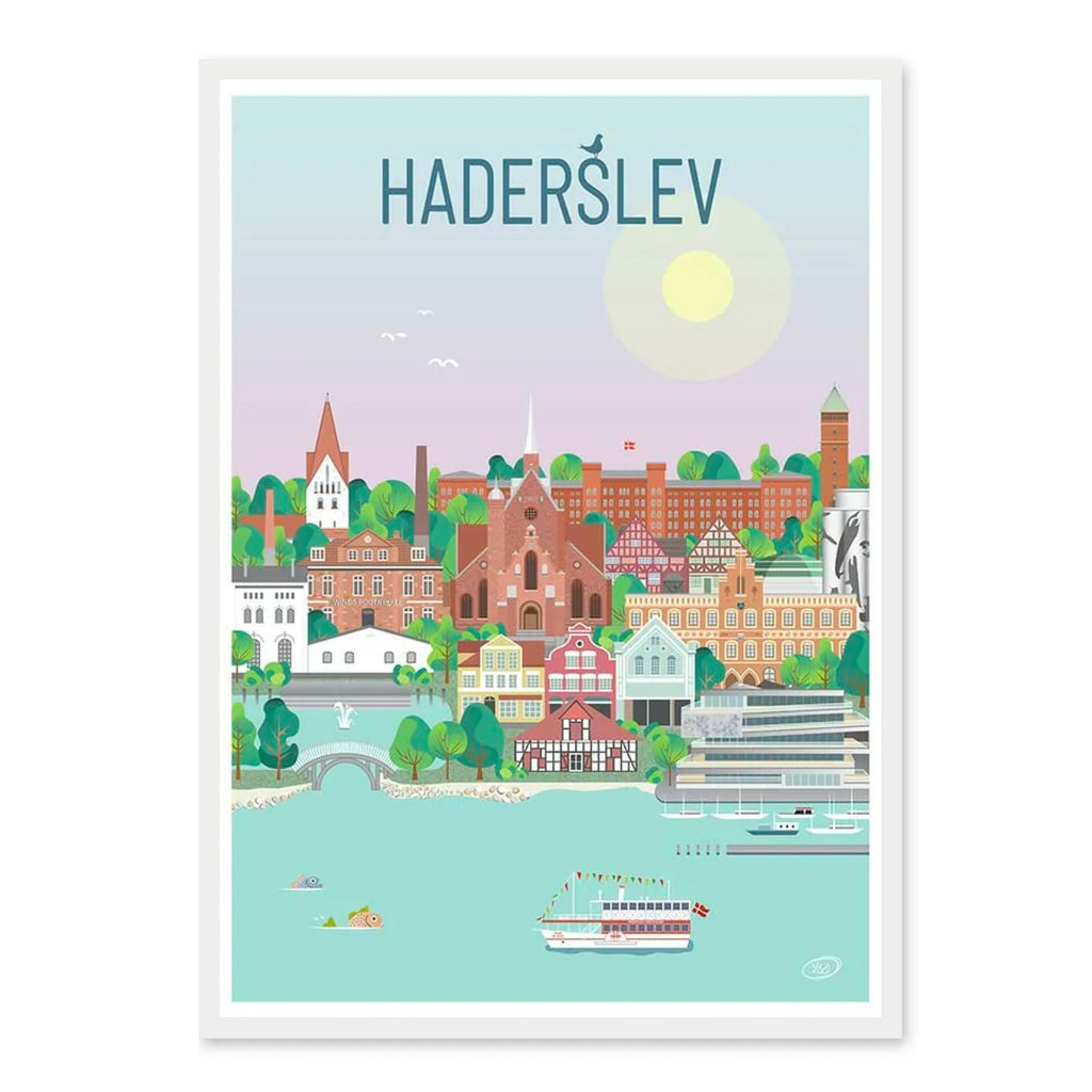 Haderslev plakat - gave byplakat
