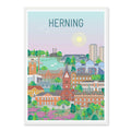 Herning plakat - gave byplakat
