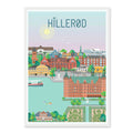 Hillerød plakat - gave byplakat