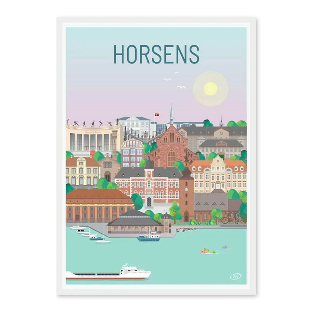 Horsens plakat - gave byplakat