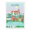 Kolding plakat - gave byplakat