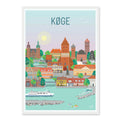 Køge plakat - gave byplakat