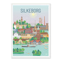 Silkeborg plakat - gave byplakat