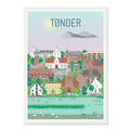 Tønder plakat - gave byplakat
