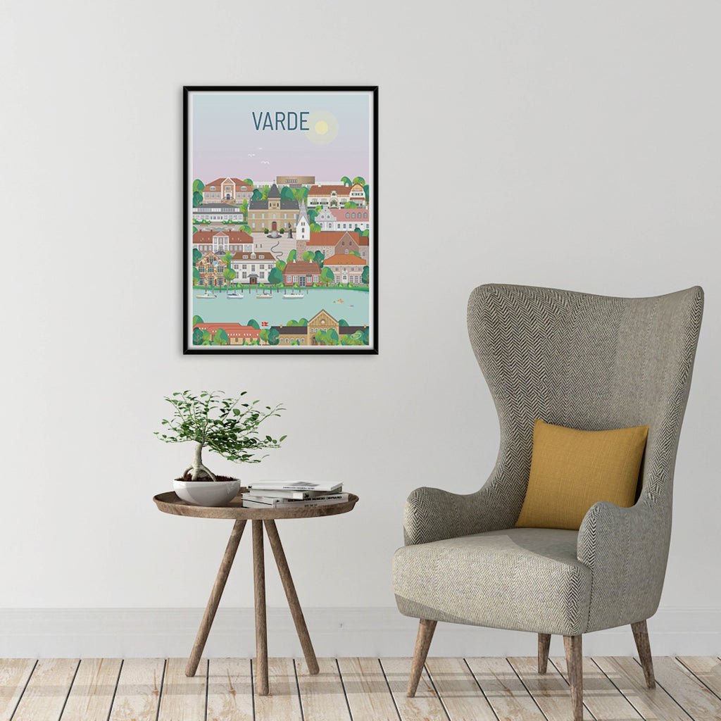 Varde plakat - gave byplakat