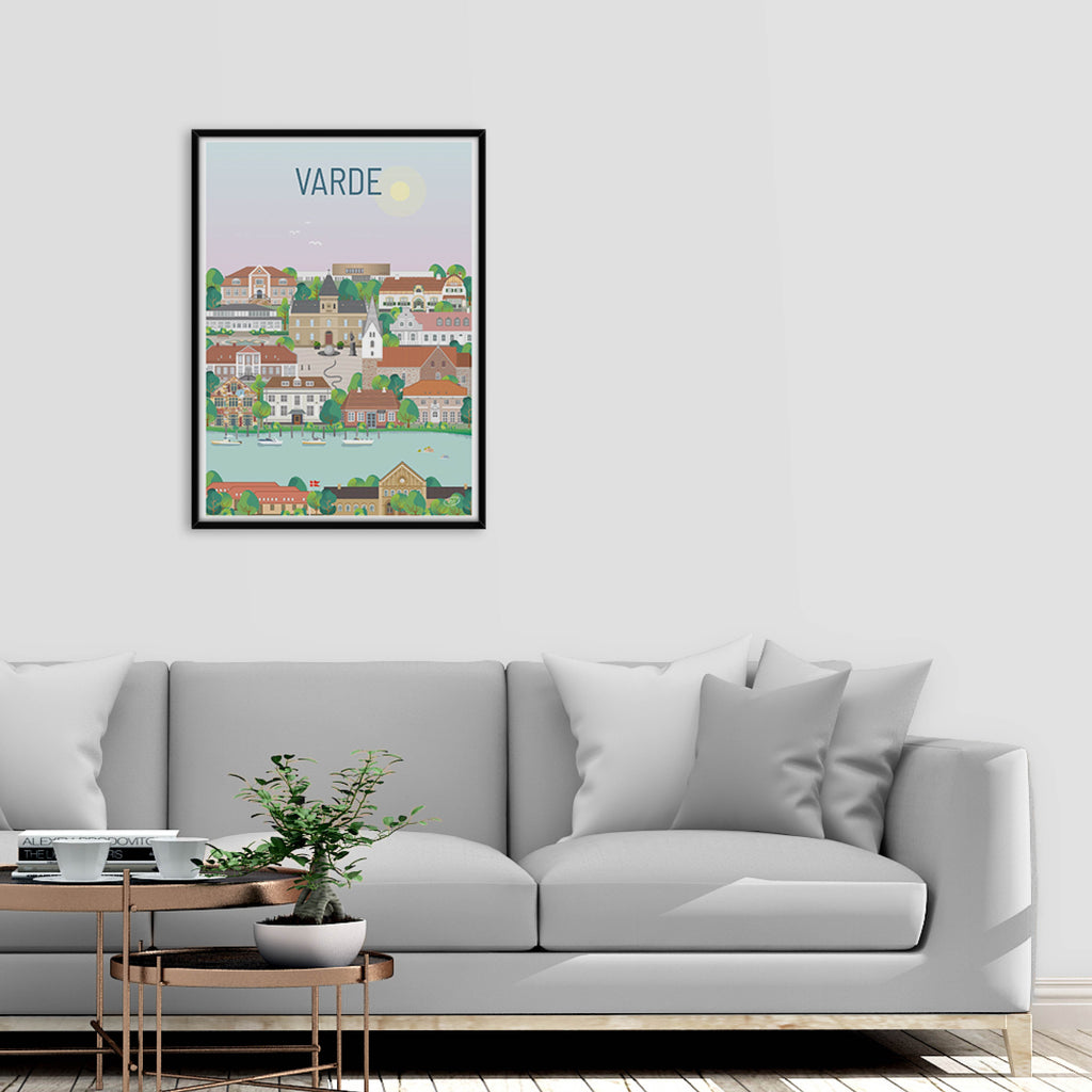 Varde plakat - gave byplakat