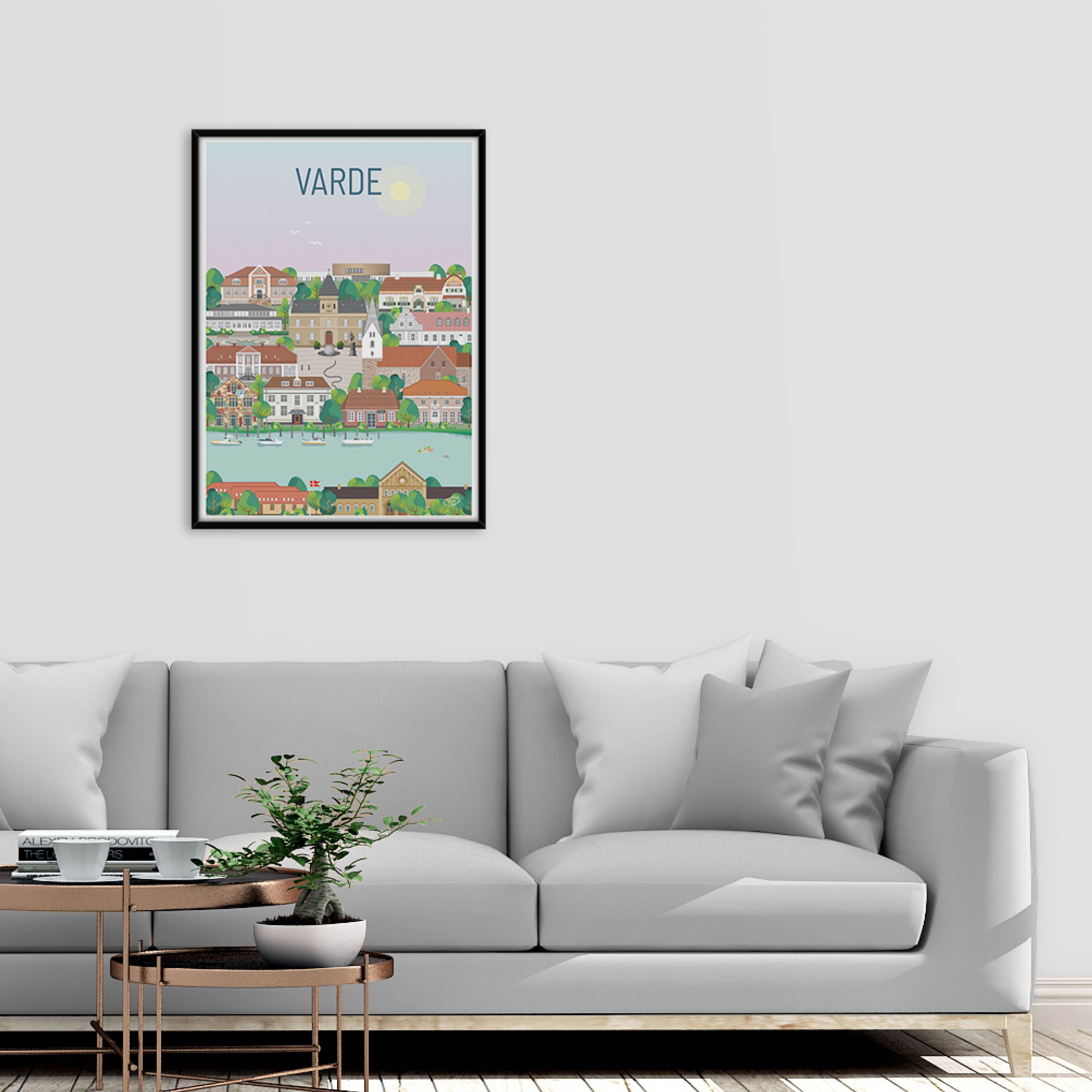 Varde plakat - gave byplakat