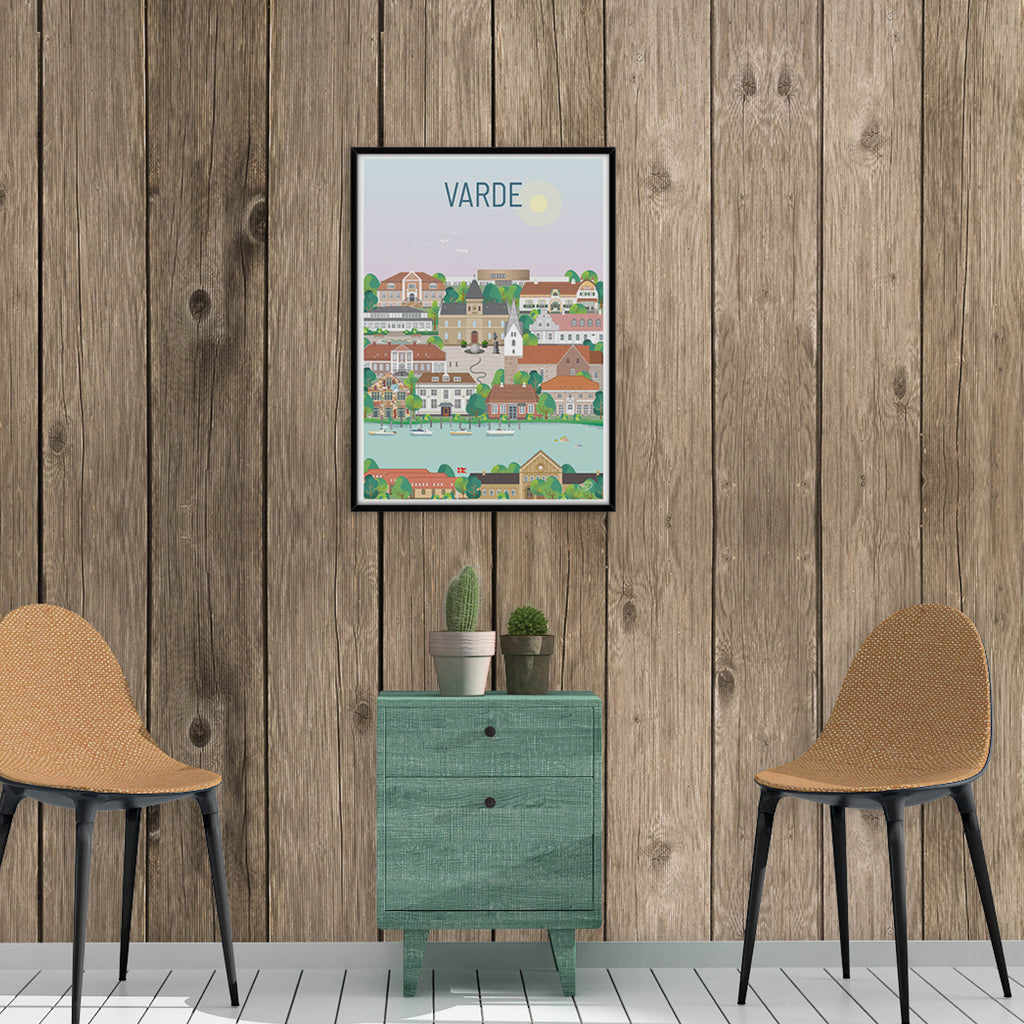 Varde plakat - gave byplakat