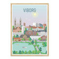 Viborg plakat - gave byplakat