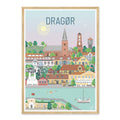 Dragør plakat - gave byplakat