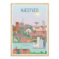 næstved plakat - gave byplakat