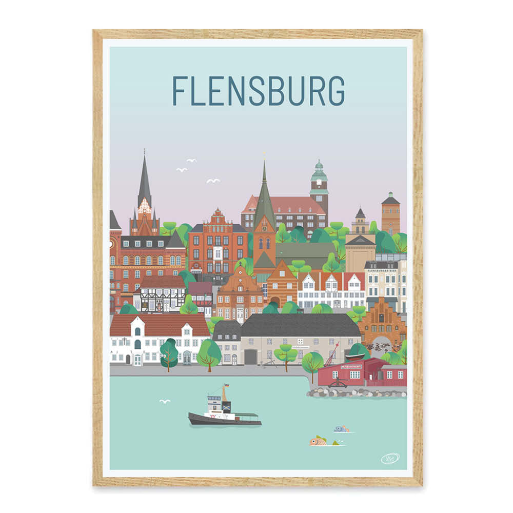 Flensburg plakat - højre