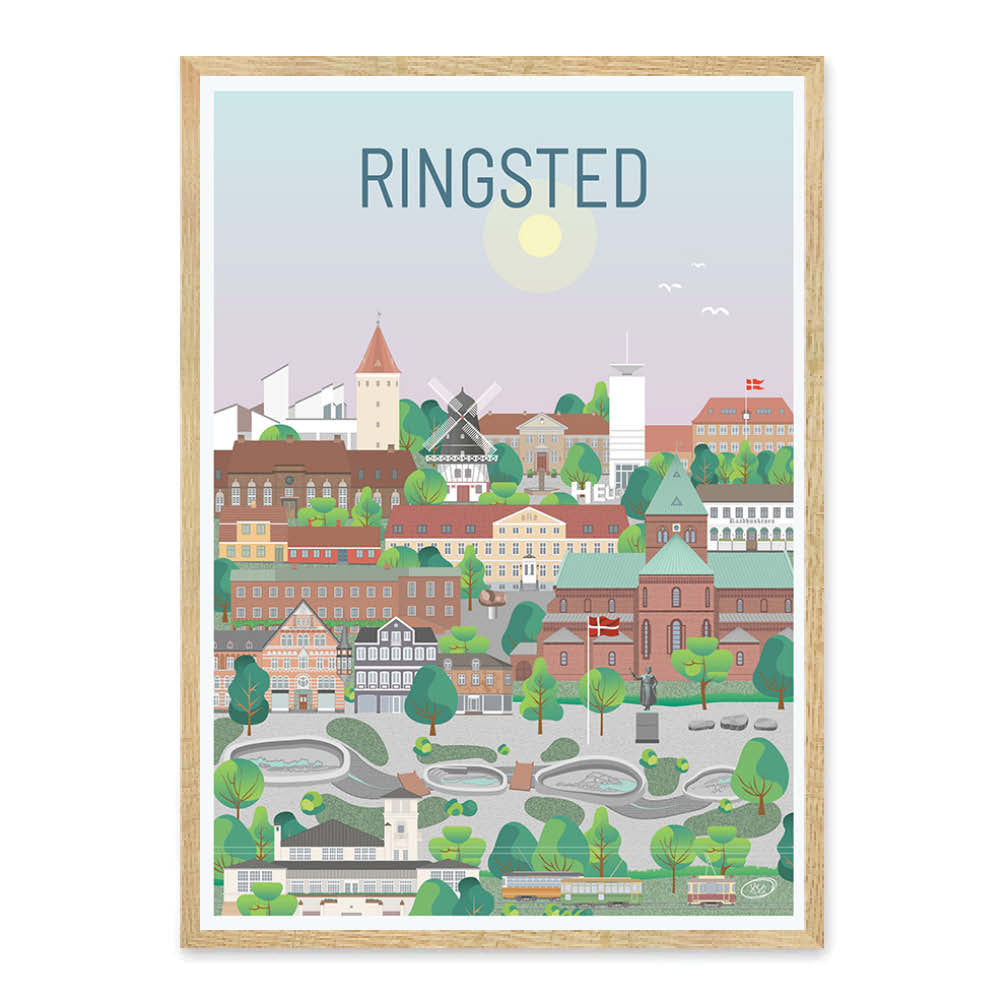 Ringsted plakat - gave byplakat