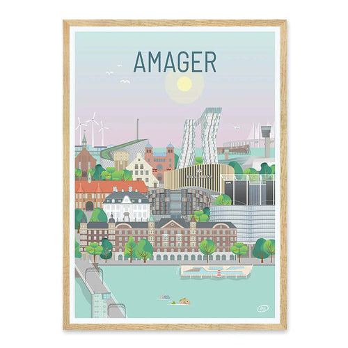 Amager plakat - gave byplakat