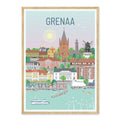 Grenaa plakat - gave byplakat