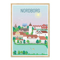 Nordborg plakat - gave byplakat