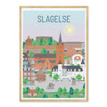 Slagelse plakat - gave byplakat