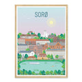 Sorø plakat - gave byplakat