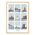 Vejle plakat - gave byplakat
