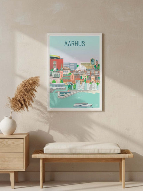 Aarhus plakat - gave byplakat