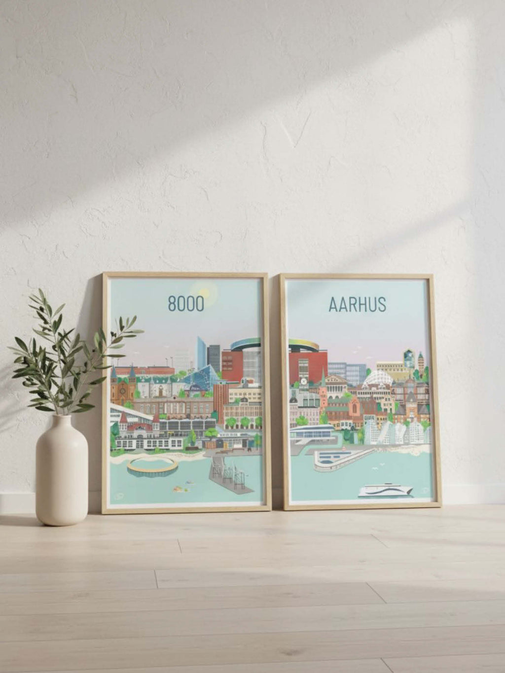 Aarhus plakat - gave byplakat