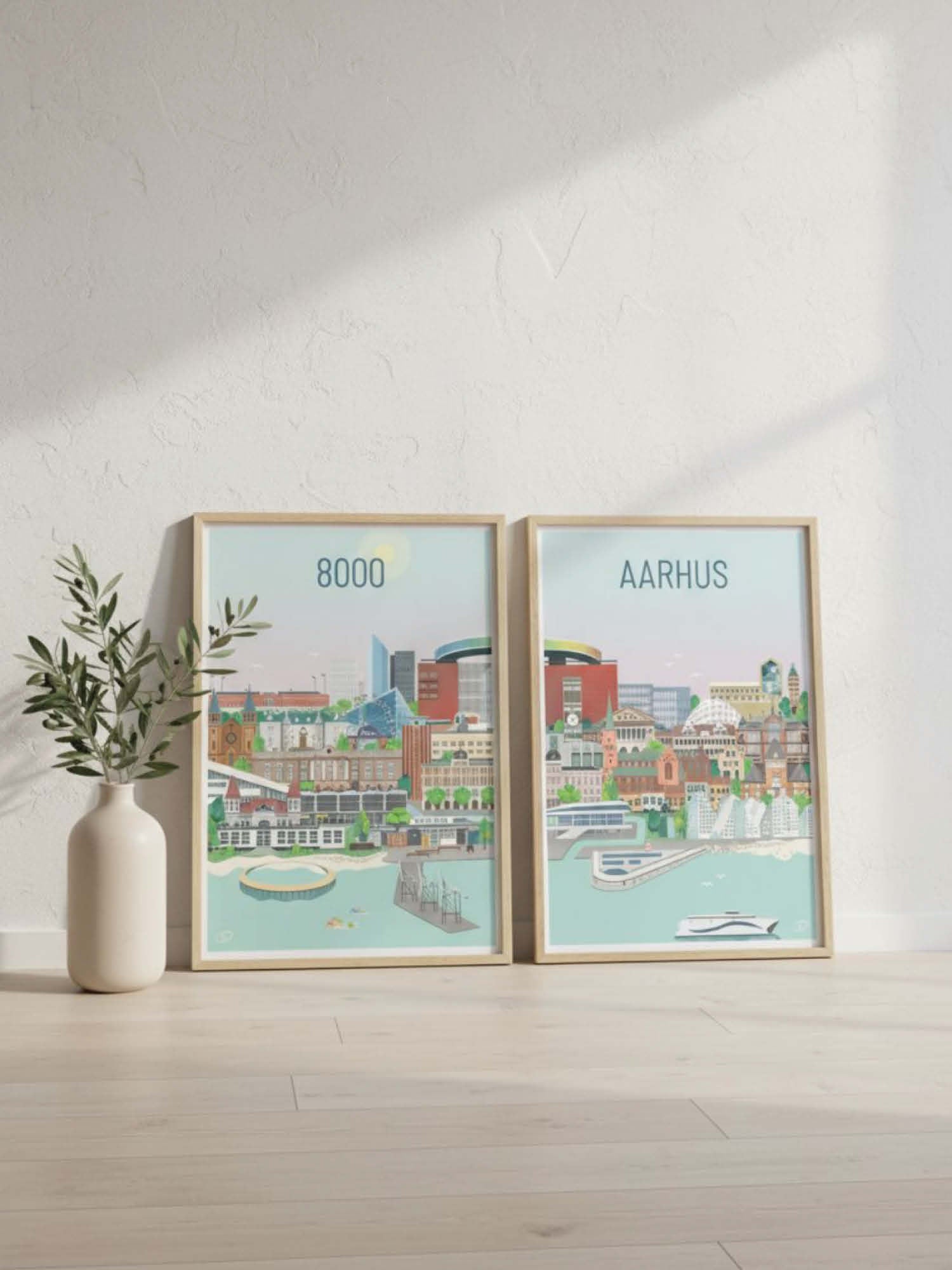 Aarhus plakat - gave byplakat