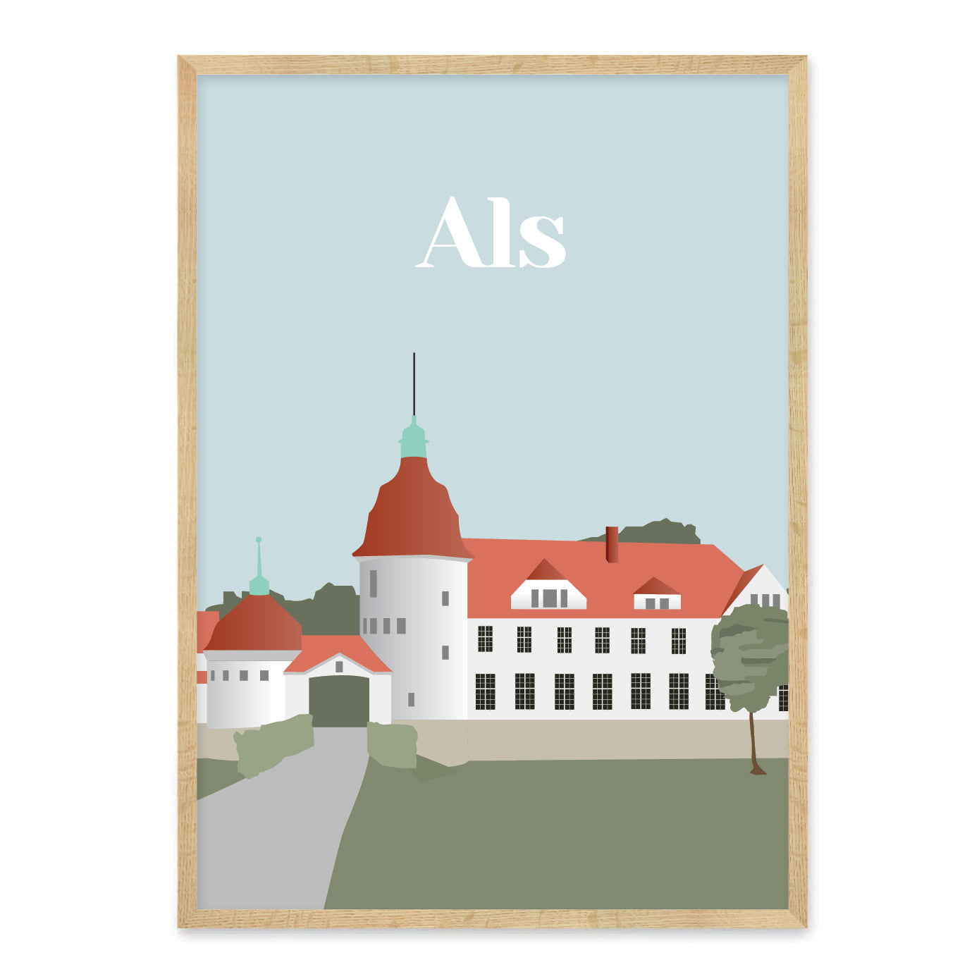 Als plakat - Nordborg Slot