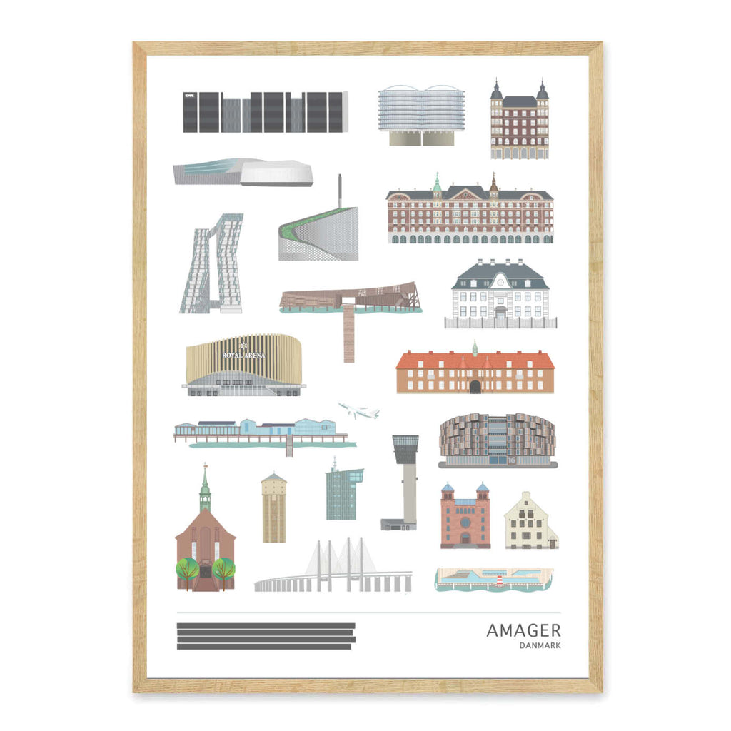 Amager plakat - gave byplakat